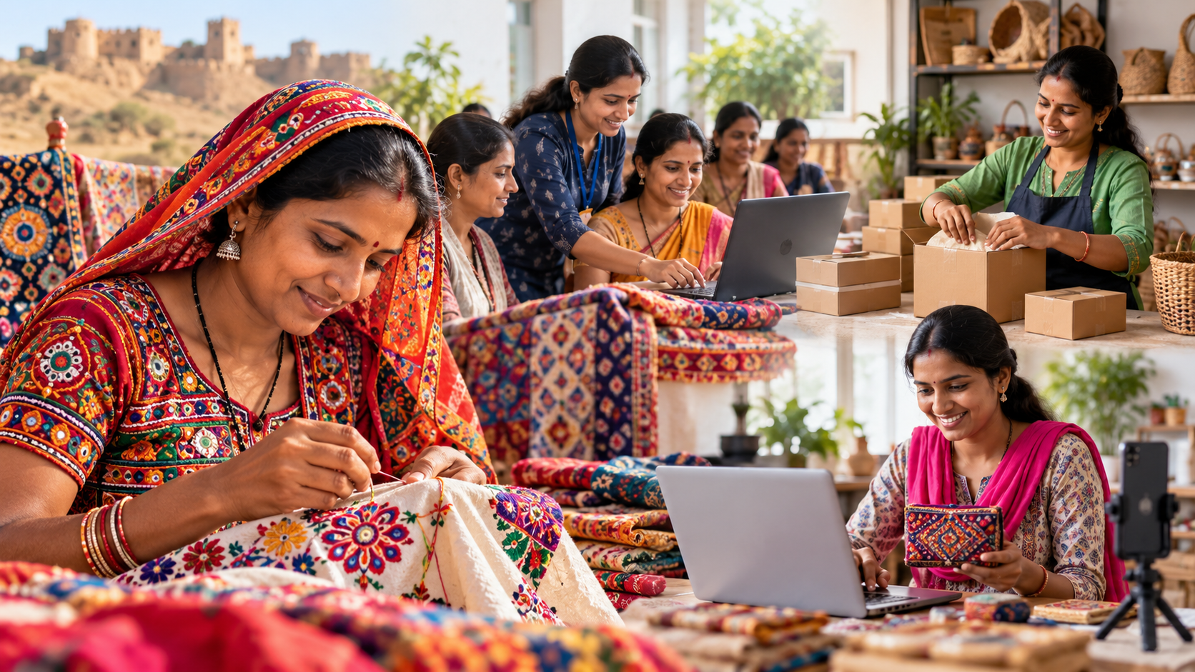 American Express Supports 7,500 Micro-Entrepreneurs and Artisans in India